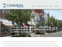 Tablet Screenshot of consortiaconsulting.com